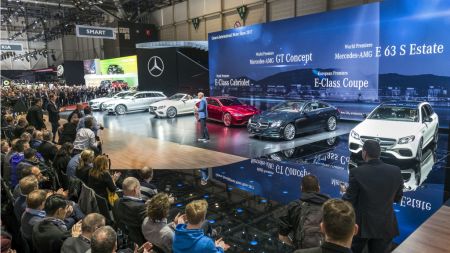 Mercedes-Benz auf dem Internationalen Automobil-Salon Genf 2017