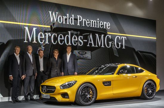 Weltpremiere: Der neue Mercedes-AMG GT, Affalterbach 2014 World Premiere: The new Mercedes-AMG GT, Affalterbach 2014