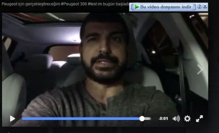 Kalust Şalcıoğlu- Peugeot 308 Videosu
