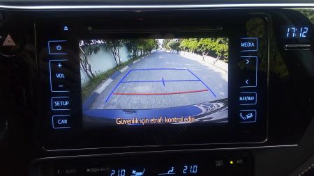 Toyota Corolla 1.4 D-4D -geri görüş kamerası