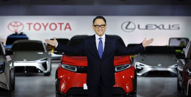 Toyota 2030’a Kadar 30 Bataryalı Elektrikli Model Sunacak